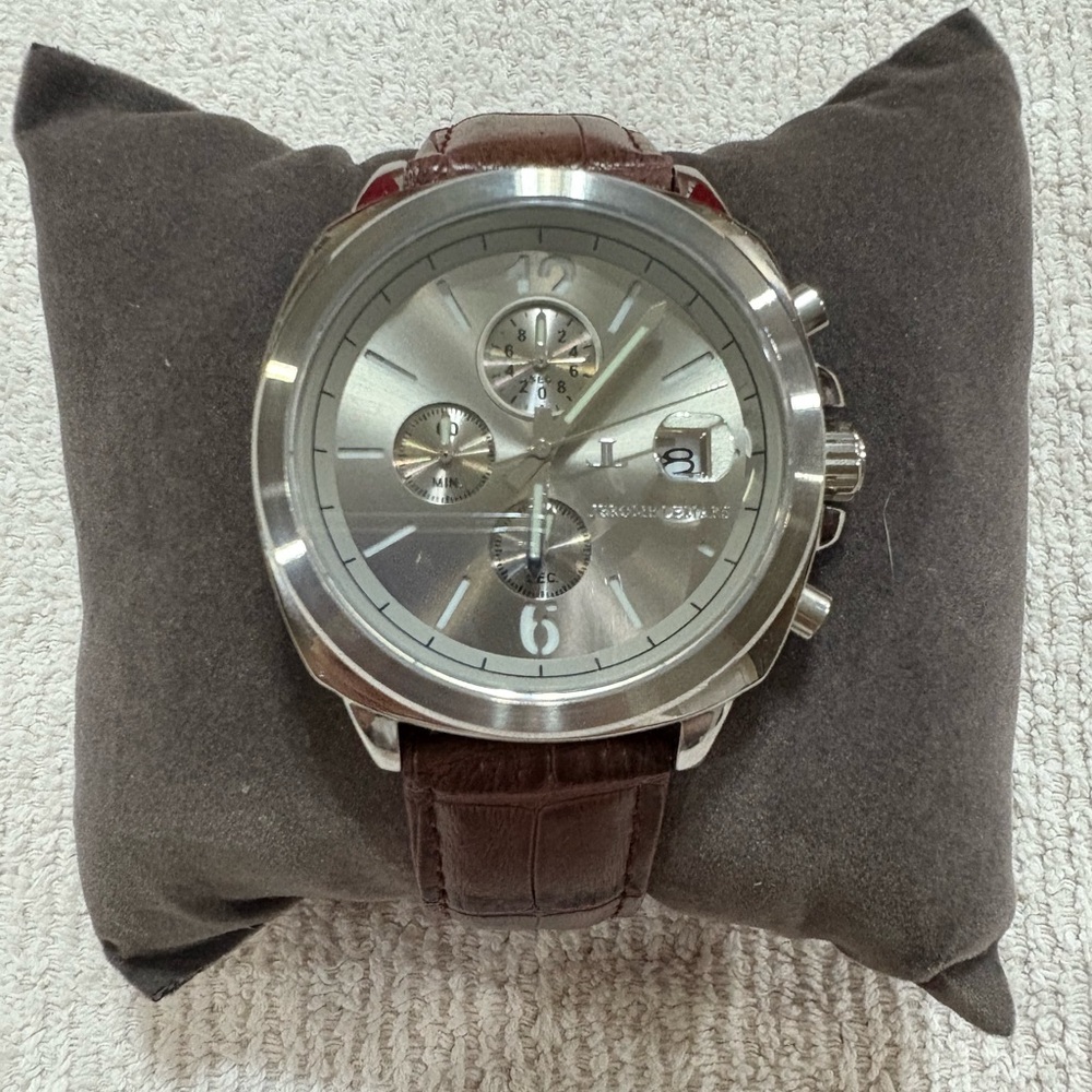 NWOT Jerome Lemars Men’s Chronograph Watch